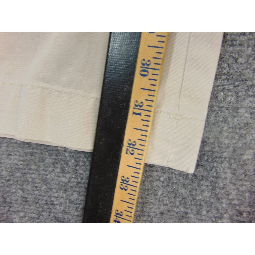 Polo Ralph Lauren‎ Pants Mens 36x34 Classic Chino Tan Solid Preppy Old Money